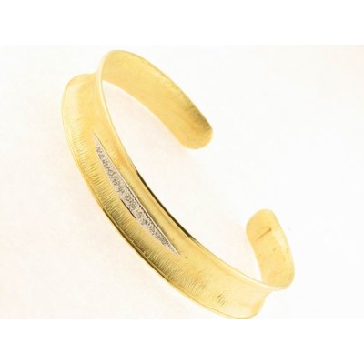 Pulsera Aro Plata Piedras