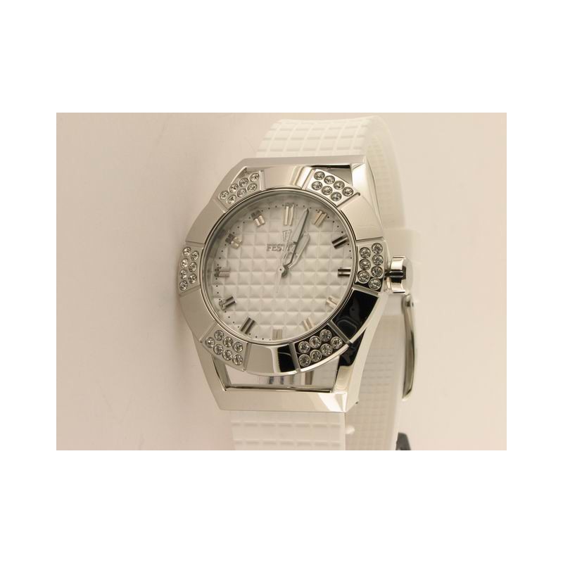Festina Agujas Acero Caucho