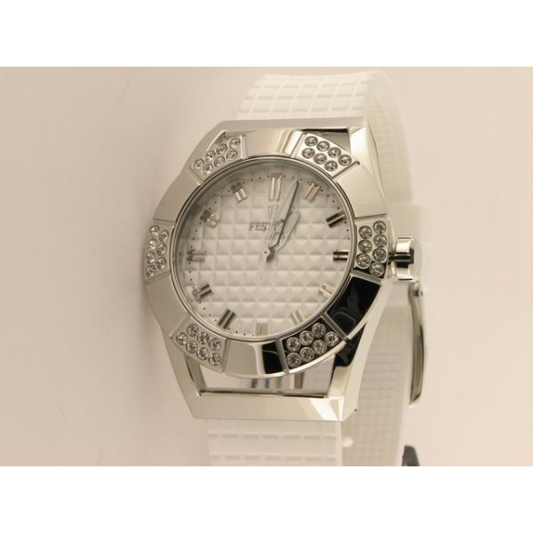 Festina Agujas Acero Caucho