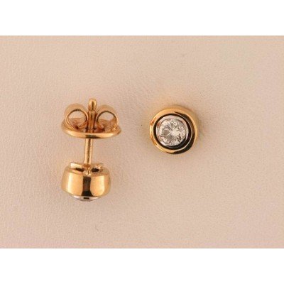 Pendientes Oro Diamantes