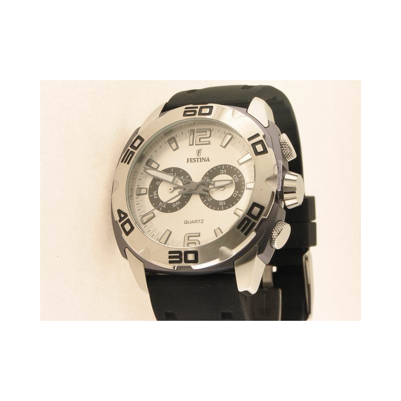 Festina Multifuncion Agujas Acero Correa
