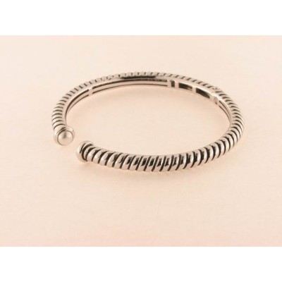 Pulsera Plata Perla