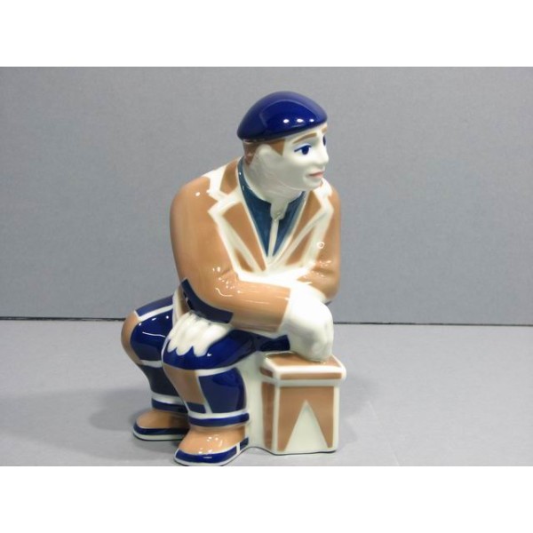 Sujeta libros hombre sin base