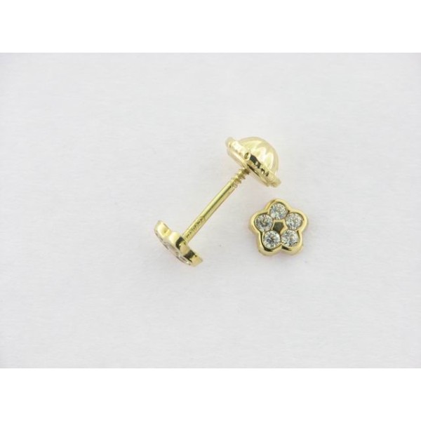 Pendientes Oro Piedras