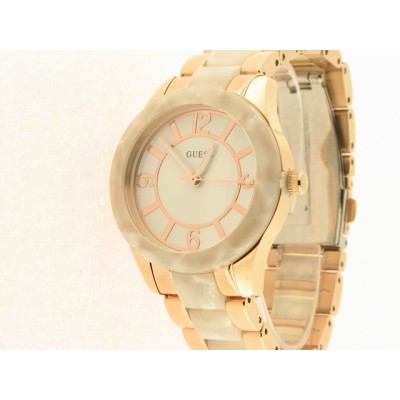 Guess Agujas Acero Nacar