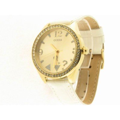 Guess Agujas Acero Piel