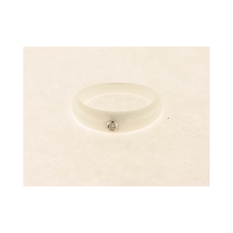 Anillo Ceramica Diamante