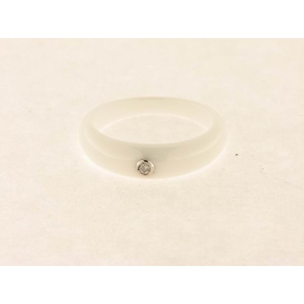 Anillo Ceramica Diamante