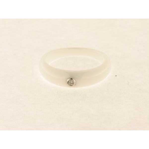 Anillo Ceramica Diamante
