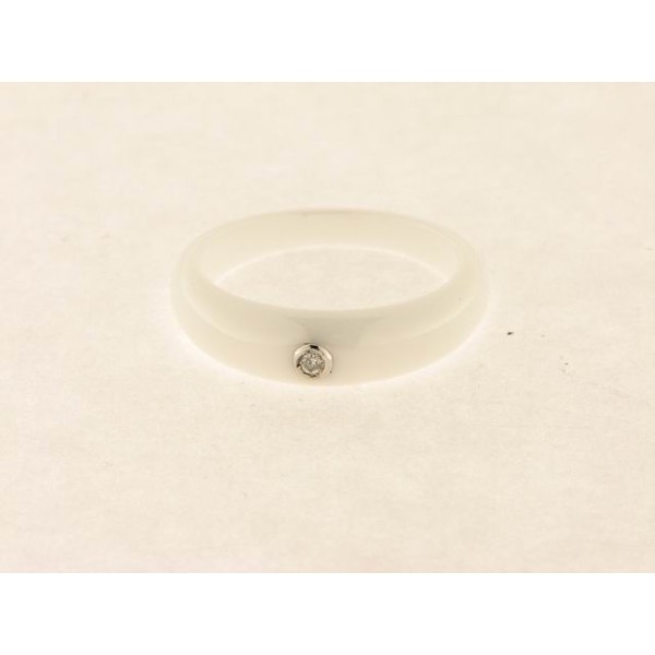 Anillo Ceramica Diamante