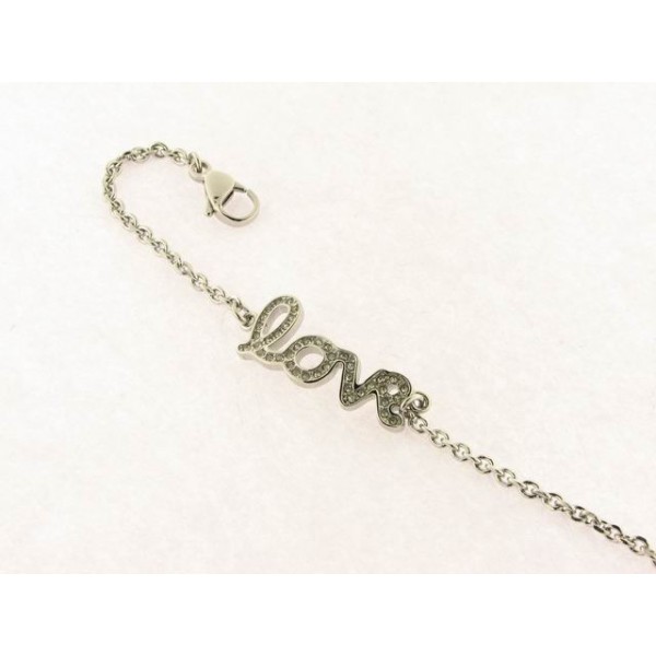 Lotus style pulsera acero