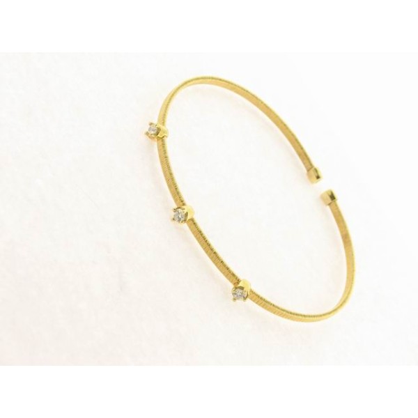Pulsera Aro Plata Chapada Piedras