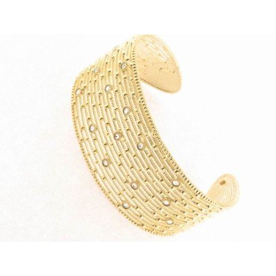 Pulsera Aro Plata Chapada Piedras