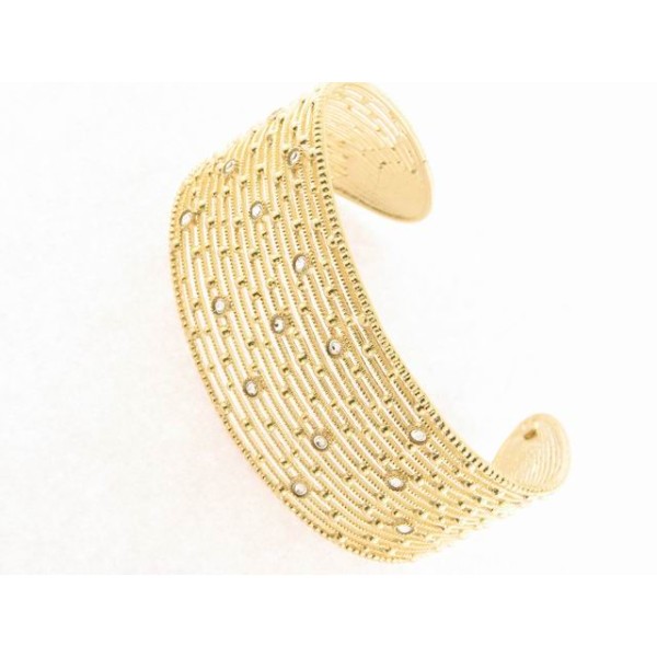 Pulsera Aro Plata Chapada Piedras