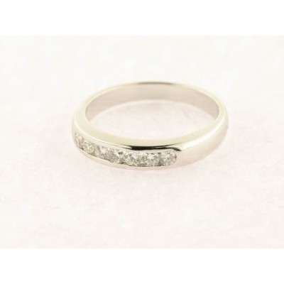 Sortija Oro Blanco Diamantes