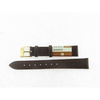 Correa 14 mm Bufalo Plano Marron Correa 14 mm Bufalo Plano Marron