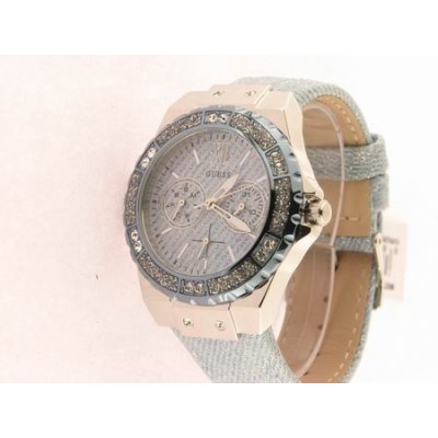 Guess Multifuncion Agujas Acero Correa