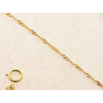 Cadena Oro 45 cm Singapur