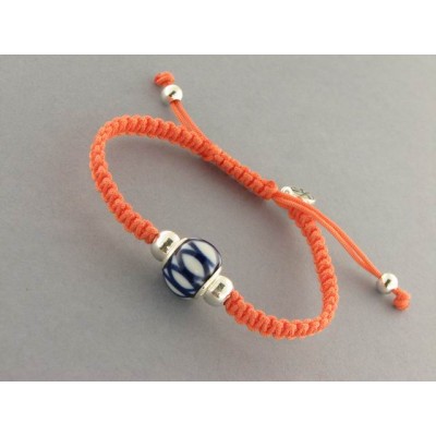 Pulsera Playa pantin naranja **