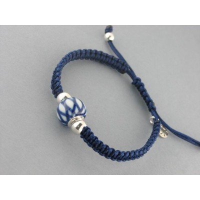 Pulsera playa Pantín azul