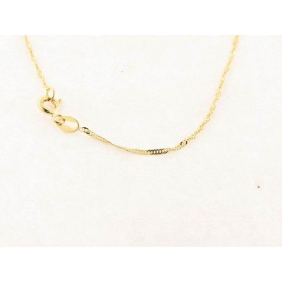 Cadena Oro 40 cm Singapour
