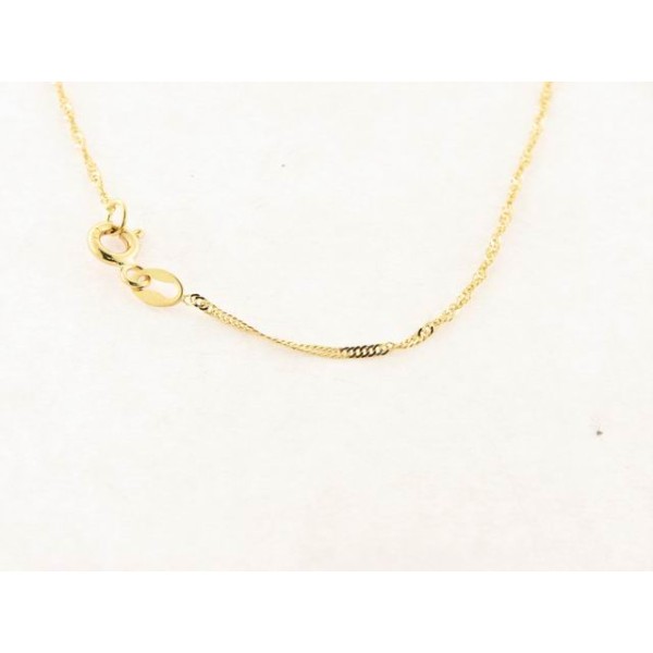Cadena Oro 40 cm Singapour