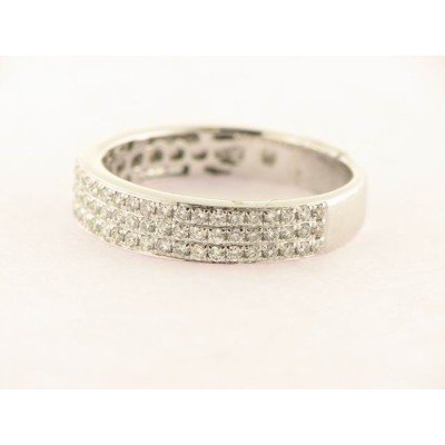 Sortija Oro Blanco Diamantes