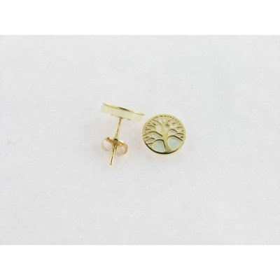 Pendientes Oro Nacar