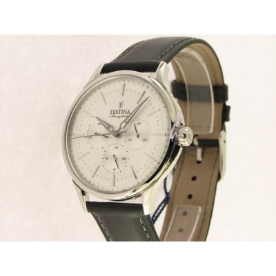 Festina Multifuncion Agujas Acero Correa