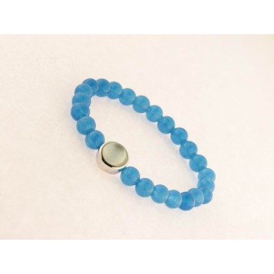 Luxenter pulsera plata piedra
