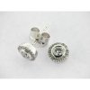 Pendientes Oro Blanco Diamantes
