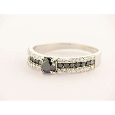 Sortija Oro Blanco Diamantes