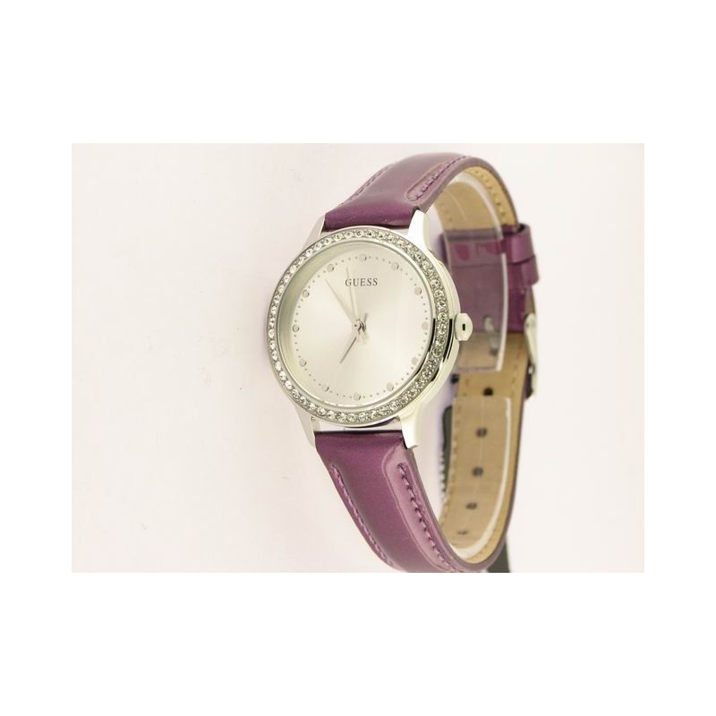 Guess Agujas Acero Piel