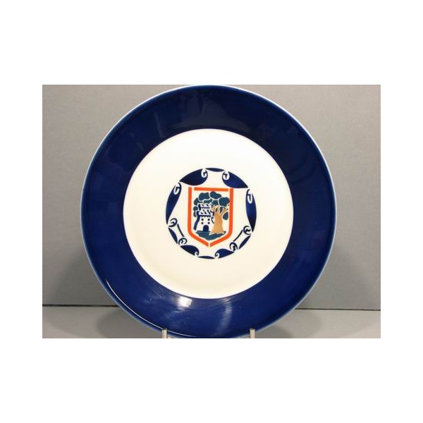 Plato llano escudo Vigo **
