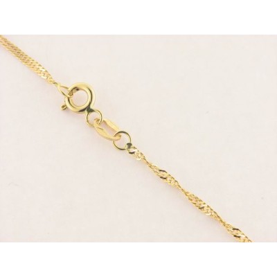 Cadena Oro 40 cm Singapour