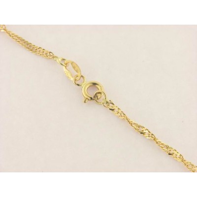 Cadena oro 45 cm singapour