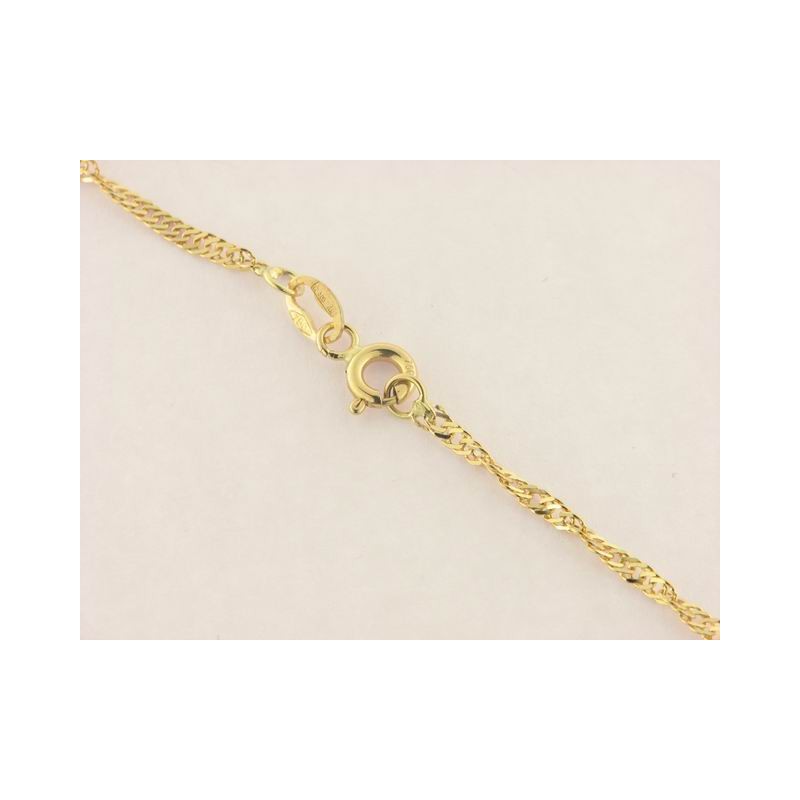 Cadena oro 45 cm singapour
