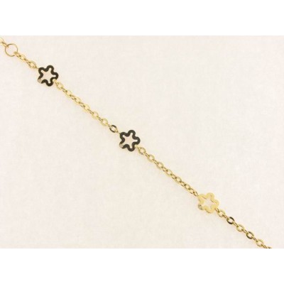 Pulsera Reciem Oro Diamente