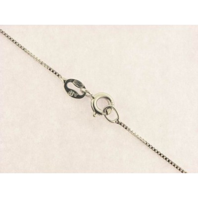 Cadena Oro Blanco 45 Cm