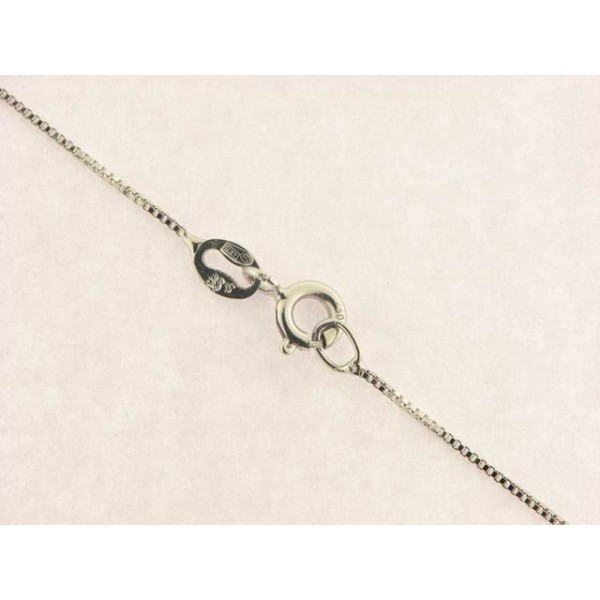 Cadena Oro Blanco 45 Cm