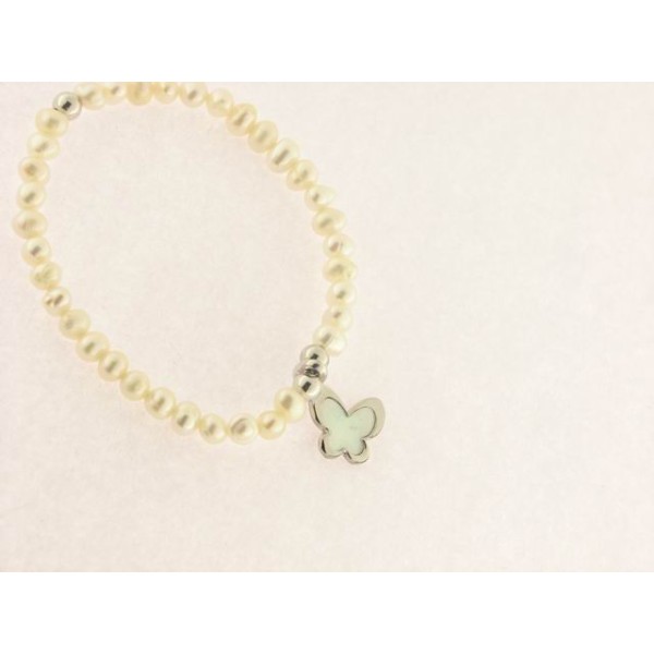 Duran exquse pulsera perlas plata