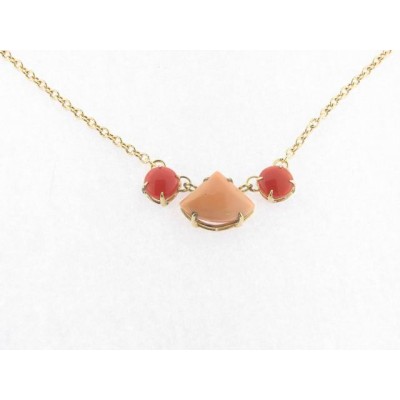 Gargantilla Oro Coral