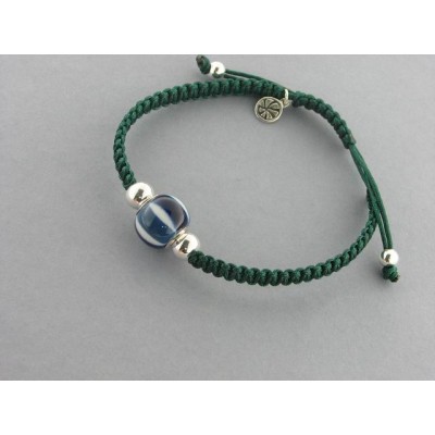 Pulsera playa Lanzada verde