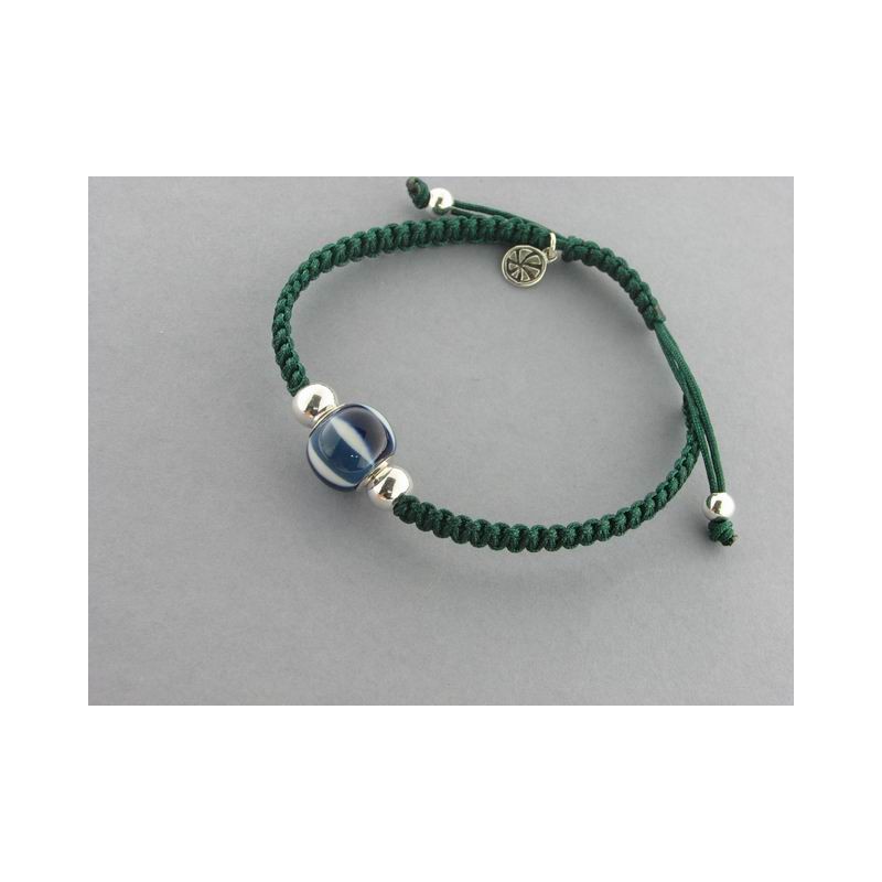 Pulsera playa Lanzada verde