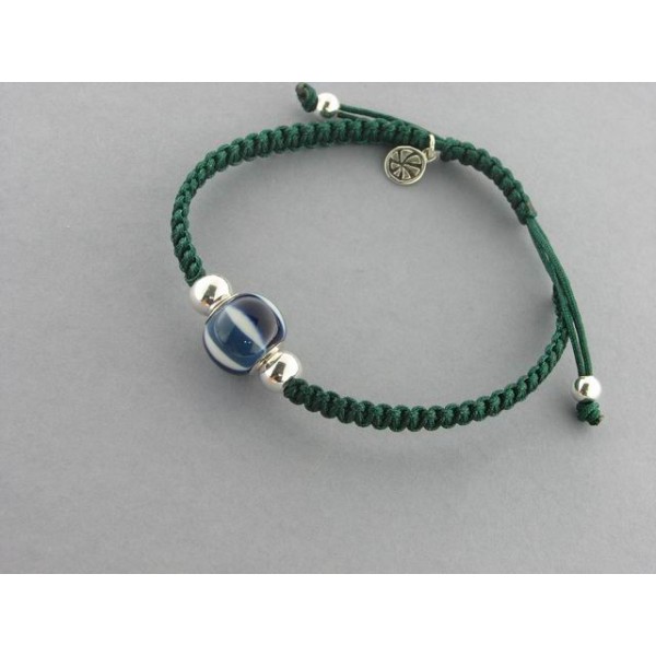 Pulsera playa Lanzada verde