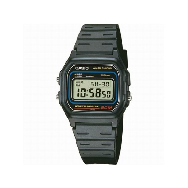 Casio Digital Caucho Negro