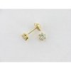 Pendientes Oro Zirconita