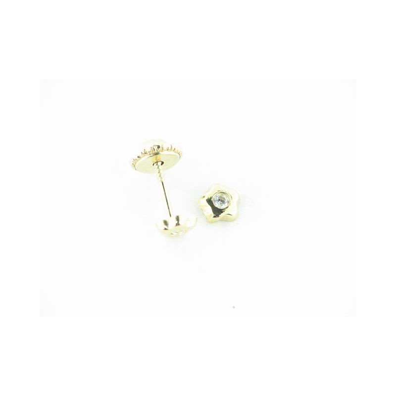 Pendientes Oro Piedra