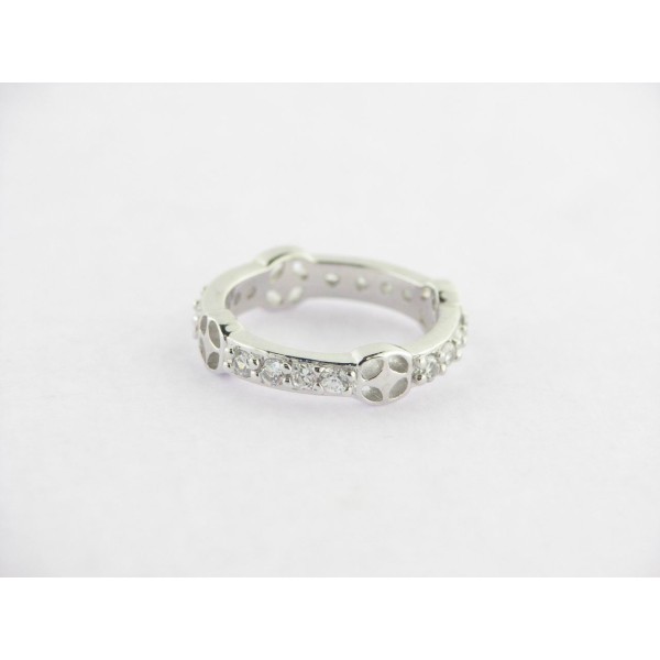 Sortija plata piedras
