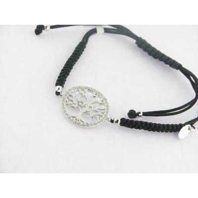 Lotus pulsera hilo plata